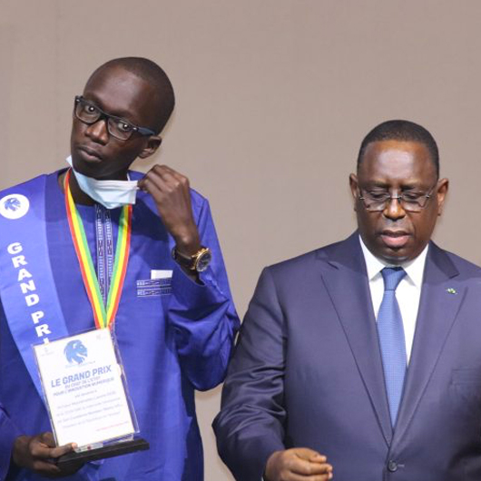 Grand prix du Chef de l’Etat «Sunu champion digital»: Mouhamadou Lamine Kébé lauréat